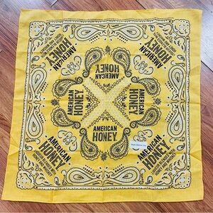 Yellow Bandana Scarf